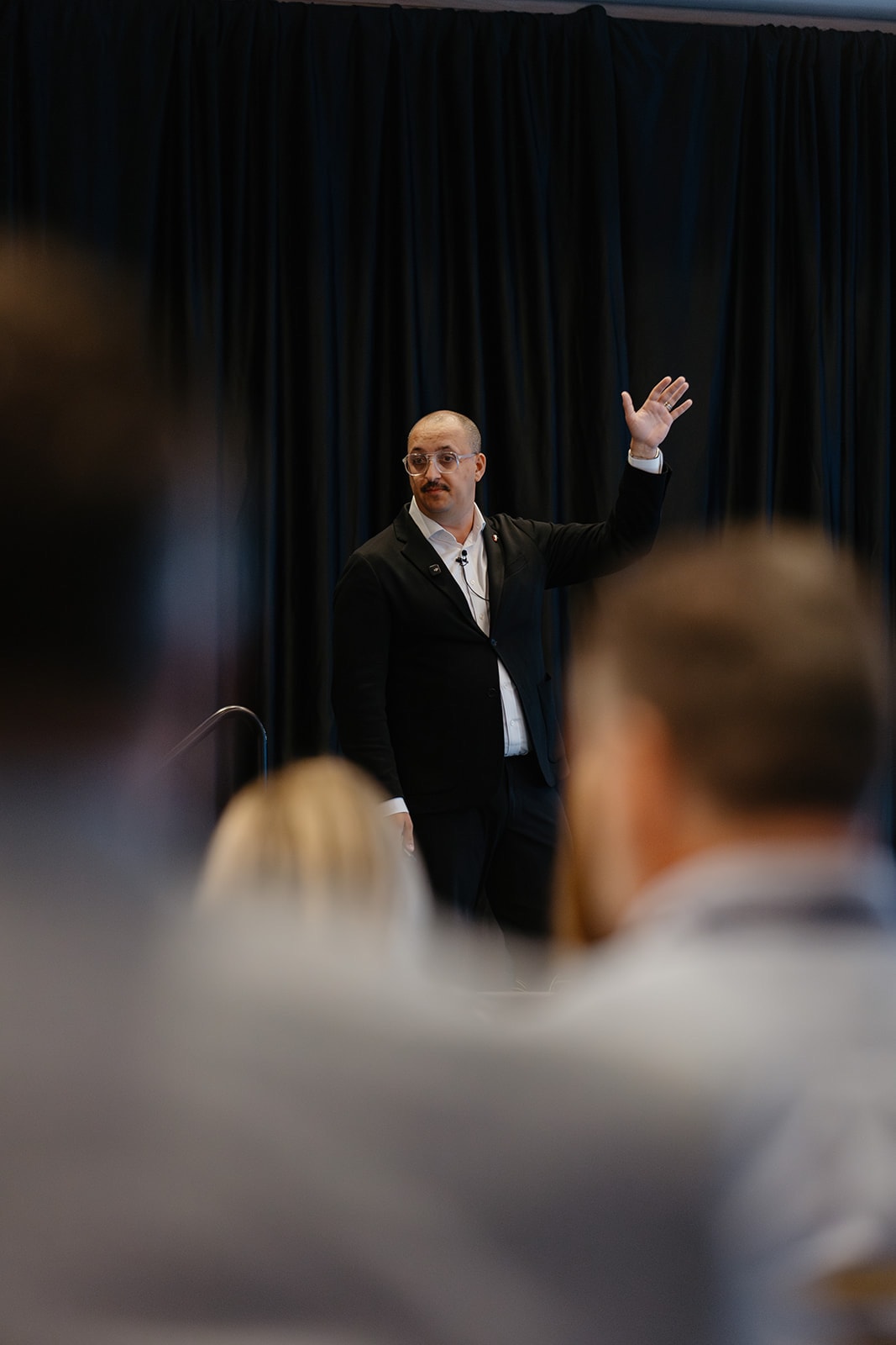 James Poulter speaking at an event - Photo 1