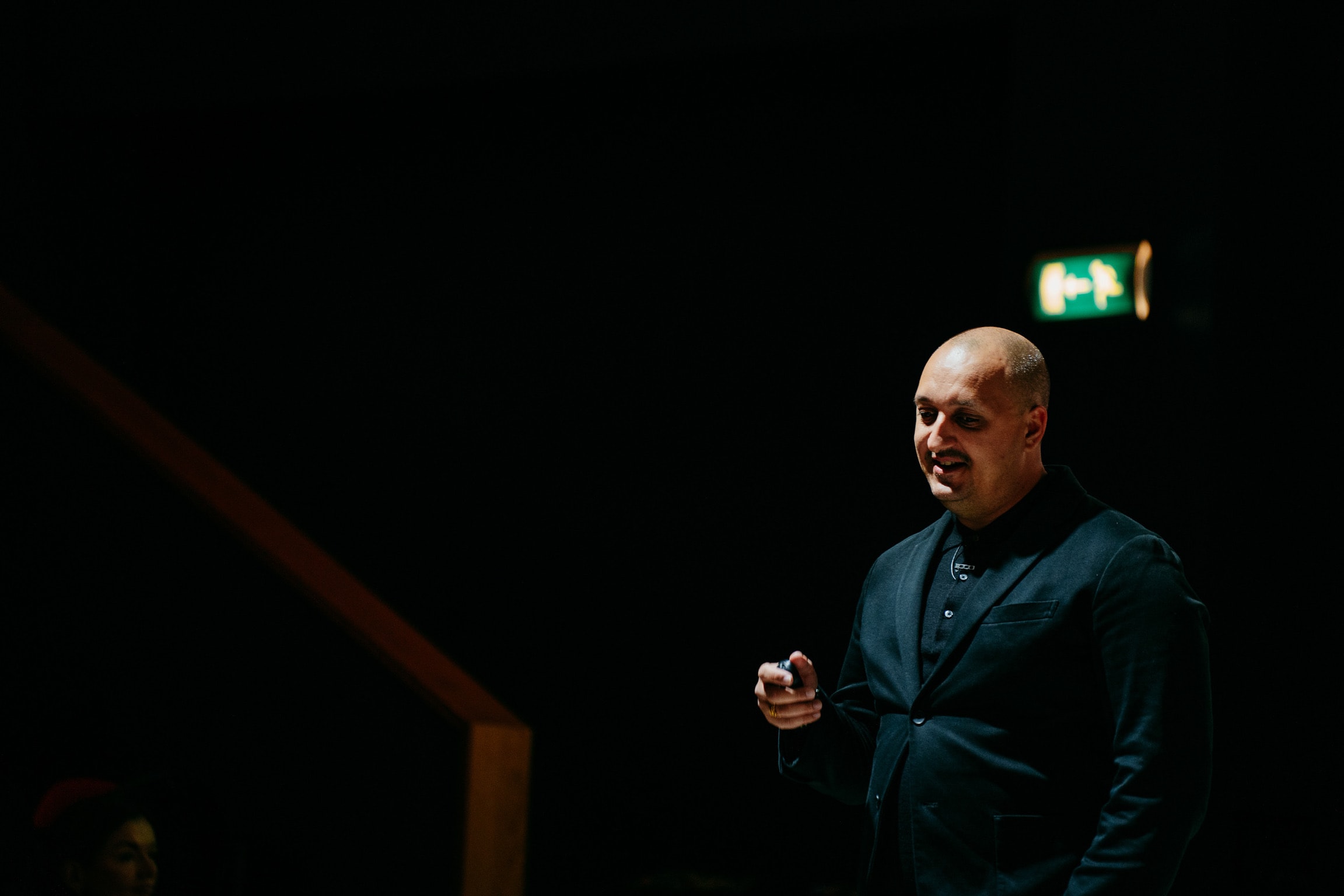 James Poulter speaking at an event - Photo 3