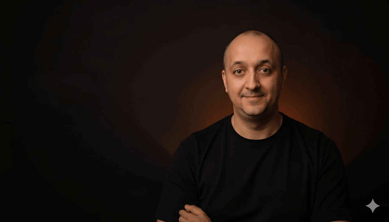 James Poulter - Bold professional portrait